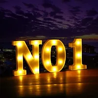 6 LED Marquee Letter Lights Sign, Light Up Alphabet Letters for Wedding Birthday Party Christmas Home Bar Decoration Battery Operated - V-thumb4