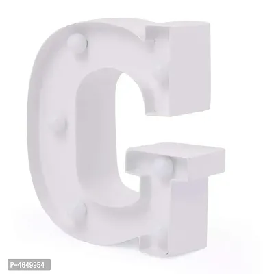 6 LED Marquee Letter Lights Sign, Light Up Alphabet Letters for Wedding Birthday Party Christmas Home Bar Decoration Battery Operated - G-thumb2