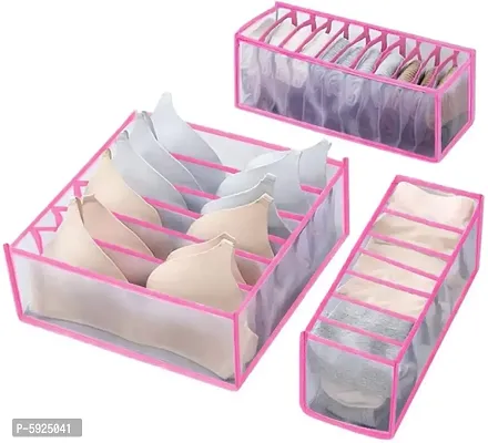Drawer Organizer for Underwear, Bras And Socks or Closet Storage Bags - 3 Pieces-thumb0