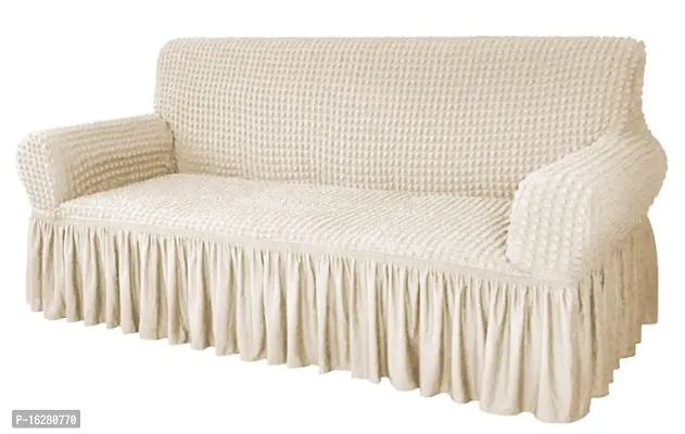 Stretch Sofa Slipcover Easy Fitted Sofa Couch Cover with Skirt-thumb0