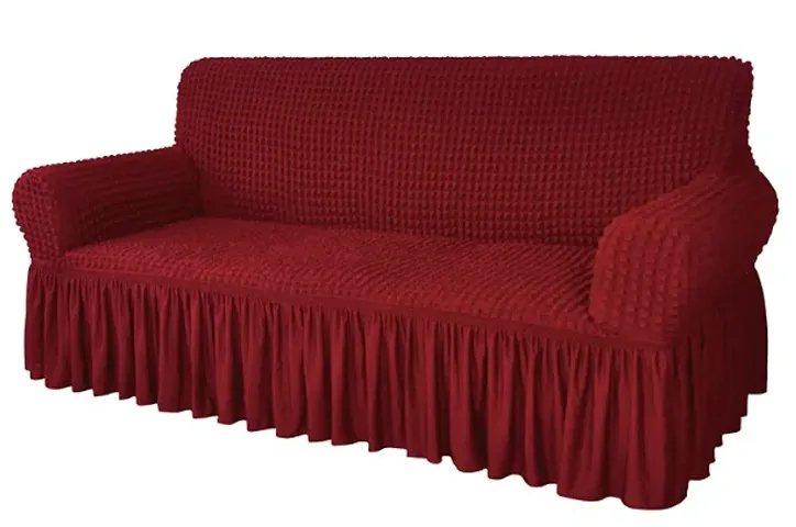 Stretch Sofa Slipcover Easy Fitted Sofa Couch Cover with Skirt