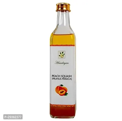 Natural Peach Squash Glass Bottle (150ml)-thumb0