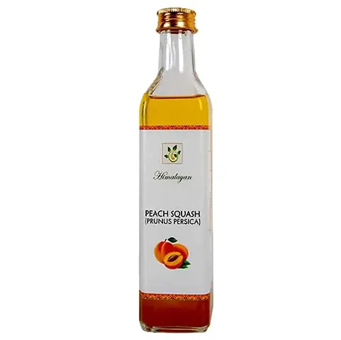 Natural Peach Squash Glass Bottle (150ml)