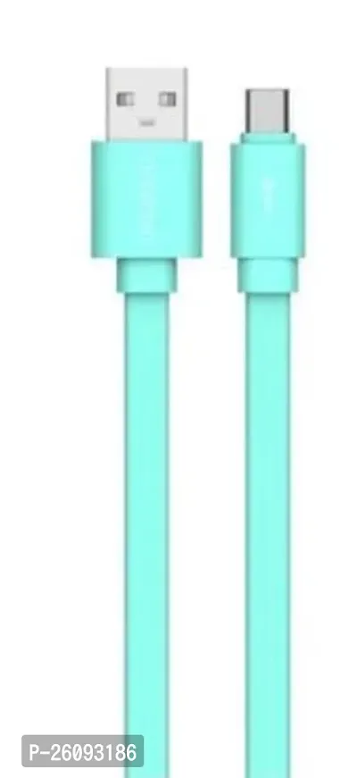 Useful Turquoise Type-C USB Data Cable