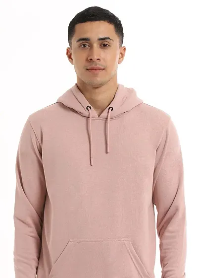 Elegant Blend Solid Long Sleeves Sweatshirt For Men