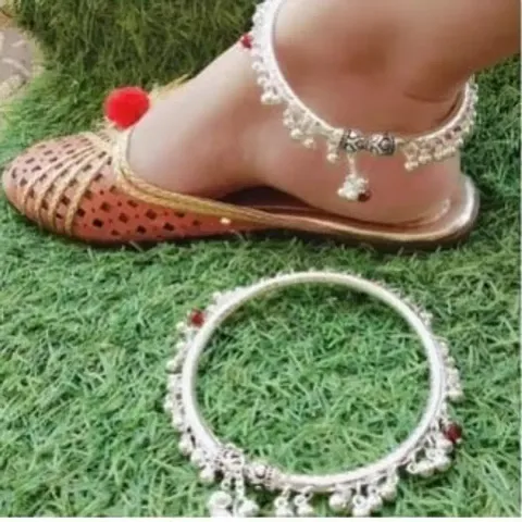 Trendy Beautiful Brass Plated Anklets