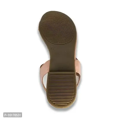 SHOEGAZNG Women Flat Casual Sandal (Pink, numeric_7)-thumb4