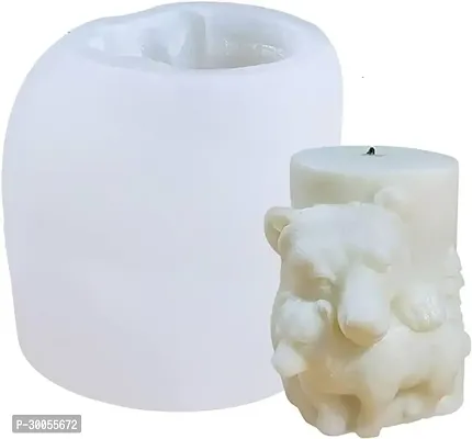 Silicon Candle Mold(Bear Candle Mold)-thumb0