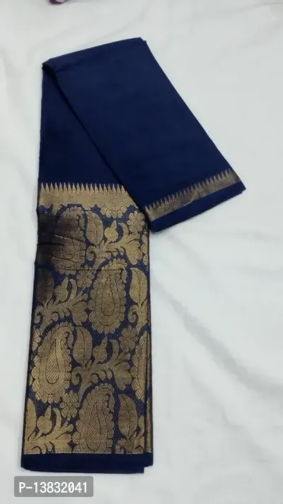 Fancy Cotton Saree Without Blouse Piece for Women
