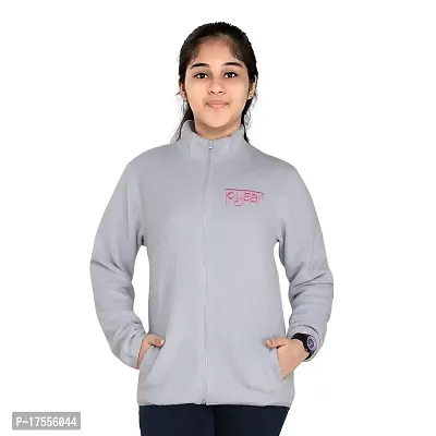 RHYTHM GIRLS SOLID EMBROIDERED SWEATER
