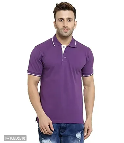 Stylish Fancy Cotton Polos T-Shirts For Men