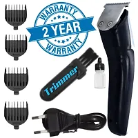 Life Friends Hair 538 H T C TRIMMER Rechargeable Professional Hair Trimmer Trimmer 45 min Runtime 4 Length Settings  (Black)-thumb3