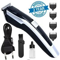 Life Friends Hair 538 H T C TRIMMER Rechargeable Professional Hair Trimmer Trimmer 45 min Runtime 4 Length Settings  (Black)-thumb2