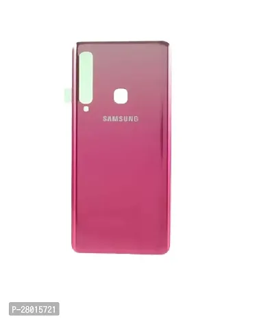 APPSTER Back Panel/Back Glass Housing/Back Replacement/Back Battery Door Back Glass Panel Compatible for Samsung Galaxy A9 (2020) (Pink)