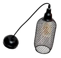 Virya Bottle Shape Pendent Light Holder Type e-27 Size (Bulb not Included)-thumb2