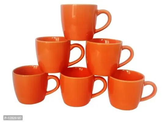 Ceramic cups Microwave safe set of 6-thumb0