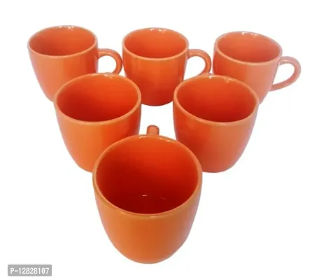 Ceramic cups Microwave safe set of 6-thumb2