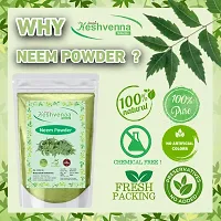 Keshvenna Naturals 100% Natural dry neem leaves powder/neem Powder/(Azadirachta indica)/neem face pack??(200 g)-thumb3