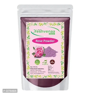 Keshvenna Naturals 100% Natural dry rose petals powder/Rose Powder/rose face pack/natural face wash?(200 g)