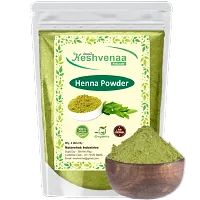 keshvenna natural organic henna (sojat mehandi) powder (cloth filtered) for natural hair (dye) color-100gm-thumb2