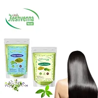 Keshvenna Naturals 100% Pure and Natural Henna Powder and Indigo Powder for  black Hair combo/ /Natural Hair Dye/Hair Color(50 gm Henna + 50gm Indigo =100gm-thumb2