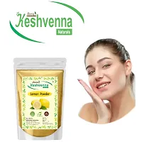 Keshvenna Natural Lemon Fruit Peel Powder | Citrus limonum - For Hair,face Skin Care -100gm-thumb4