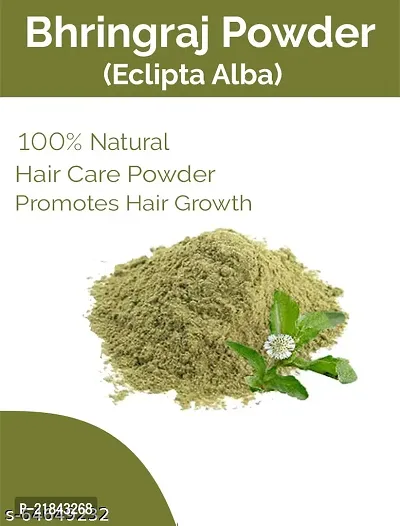 Keshvenna Naturals bhringhraj Powder | Eclipta alba for Hair Care natural hair shampoo (100 gm)-thumb4