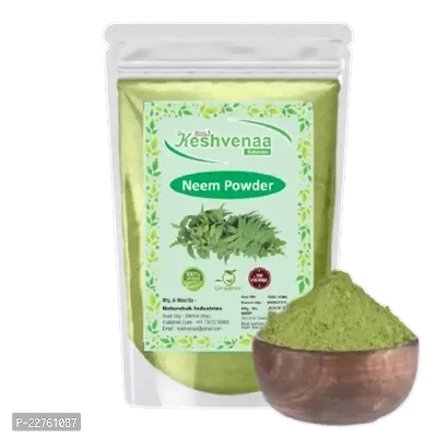 Keshvenna Naturals 100% Natural dry neem leaves powder/neem Powder/(Azadirachta indica)/neem face pack (100 gm)