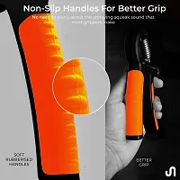Adjustable 10 to 40 Kg Hand Exerciser Hand Grip/Fitness Grip Orange Colour-thumb2