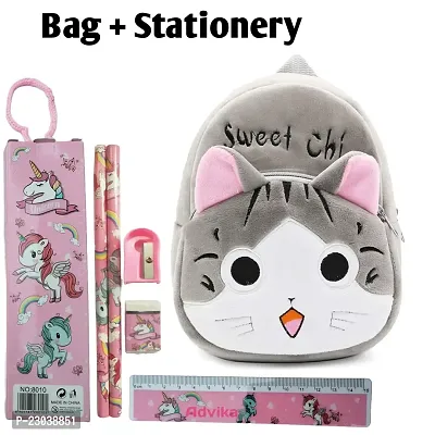 Sweetchi Minnie Pink  School Bags for Kids Boys and Girls- Decent school bag for girls and boys Printed Pre-School For (LKG/UKG/1st std) Child School Bag