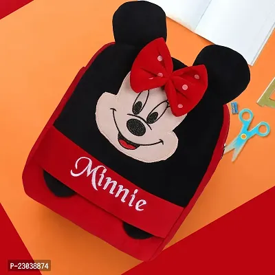 Minnie Headup   School Bags for Kids Boys and Girls- Decent school bag for girls and boys Printed Pre-School For (LKG/UKG/1st std) Child School Bag-thumb5