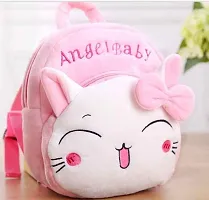 Angel Baby   School Bags for Kids Boys and Girls- Decent school bag for girls and boys Printed Pre-School For (LKG/UKG/1st std) Child School Bag-thumb2