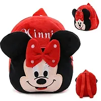 Minnie Red  School Bags for Kids Boys and Girls- Decent school bag for girls and boys Printed Pre-School For (LKG/UKG/1st std) Child School Bag-thumb2