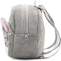 Kids School Bag Cute Konggi Rabbit Free With Bottel Backpacks for Girls/Boys/Animal Cartoon Mini Travel Bag Backpack for Kids Girl Boy (2-6 Years)-thumb2