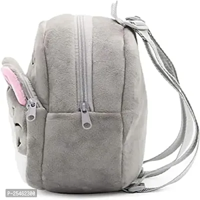 Kids School Bag Cute Konggi Rabbit Free With Bottel Backpacks for Girls/Boys/Animal Cartoon Mini Travel Bag Backpack for Kids Girl Boy (2-6 Years)-thumb3