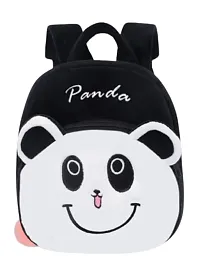 Kids School Bag Cute Black Panda Free Geometry Box With Bottel Backpacks for Girls/Boys/Animal Cartoon Mini Travel Bag Backpack for Kids Girl Boy (2-6 Years)-thumb3