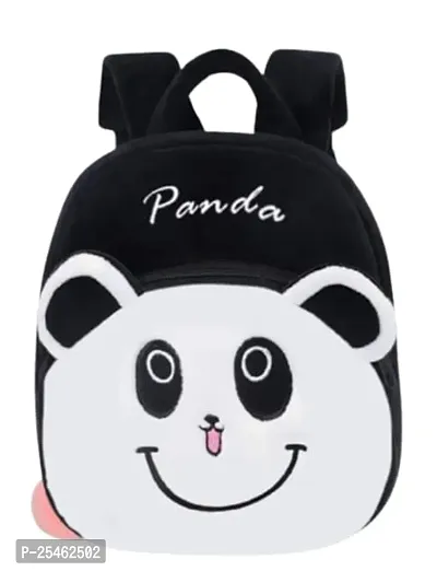 Kids School Bag Cute Black Panda Free Geometry Box With Bottel Backpacks for Girls/Boys/Animal Cartoon Mini Travel Bag Backpack for Kids Girl Boy (2-6 Years)-thumb4