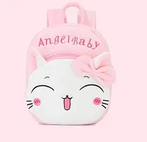 Angel Baby Kids School Bag Soft Plush Backpacks Cartoon Boys Girls Baby (2-5 Years) Pack Of 4-thumb1