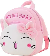 Angel Baby Kids School Bag Soft Plush Backpacks Cartoon Boys Girls Baby (2-5 Years) Pack Of 4-thumb2