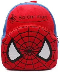 Spiderman Kids School Bag Soft Plush Backpacks Cartoon Boys Girls Baby (2-5 Years) Pack Of 4-thumb3