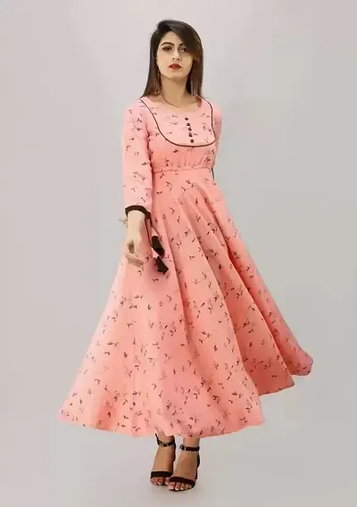 Women's Beautiful New Stylish Anarkali Kurta