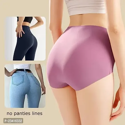 Womens Breathable Cotton Underwear Hipster Panties for Daily Comfort PCK 3-thumb3