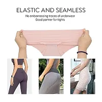 Womens Breathable Cotton Underwear Hipster Panties for Daily Comfort PCK 3-thumb3