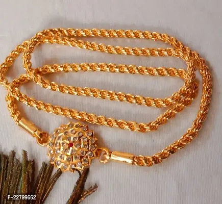 Beautiful Impon Mugappu with 1gram gold Thali chain a for woman's  ladies