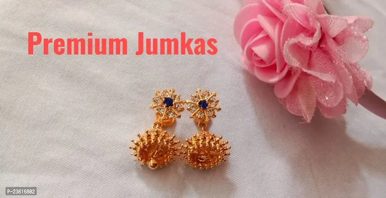 Traditional Premium Jumkas jimikki earrings