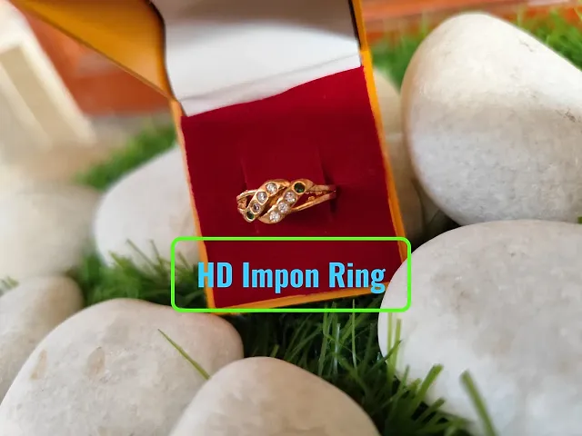 Premium Metal Stone Ring