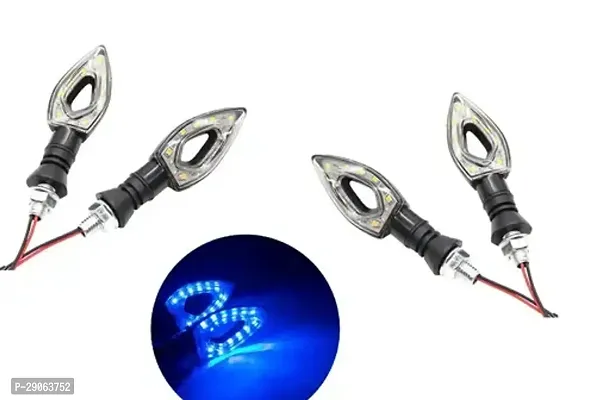 B Rider Universal T10 LED Parking Light Super Bright Interior Pilot License Plate Dome Indicator Lamp Bulb for Car Bike and Motorcycle (1W, Multicolor, 2 PCS)