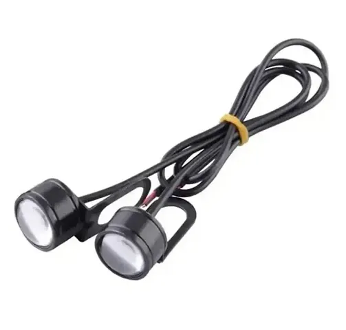 B Rider LED Eagle Eye Lamp DRL Strobe Light with Flasher Handle Light Multicolored Universal for Motorcycle