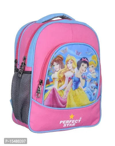 Disney Polyester 36 cms kids LKG UKG girl Kids backpack (Pink color girls school bag Small Size use for Girls-thumb3