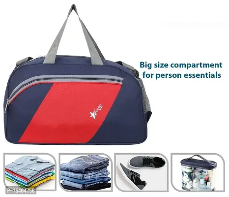 Perfect star 40 Liter Small Duffle Bag Traveling Bag Ultra Light Travel Duffel Bag for Men  Women-thumb2